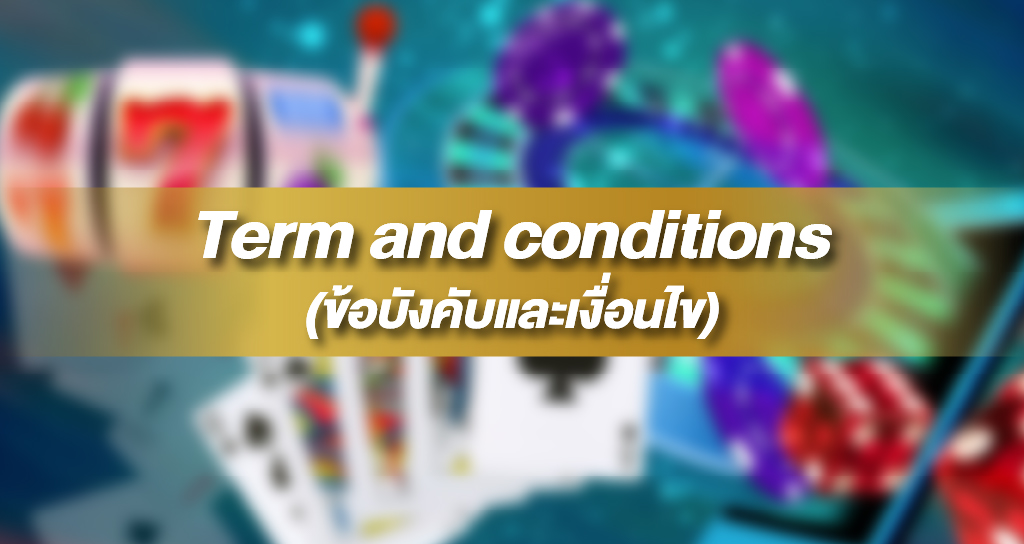 Term and conditions